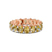 10kt Rose Gold Camila Oval Sunlit Yellow Lab Diamond Eternity Ring (7 Ct. Tw.)