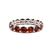 14kt White Gold Neveah Round Brown Lab Diamond Eternity Ring (2 Ct. Tw.)