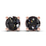 Four Prong Round Lab Diamond Stud Earrings