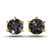 Six Prong Round Lab Diamond Stud Earrings