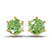 Six Prong Round Lab Diamond Stud Earrings