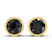 Classic Bezel Round Lab Diamond Stud Earrings