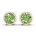Classic Bezel Round Lab Diamond Stud Earrings