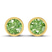 Classic Bezel Round Lab Diamond Stud Earrings