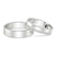Platinum Beau Couple Rings (1/10 Ct. Tw.)