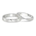 Platinum Everlasting Love Couple Rings (1/5 Ct. Tw.)