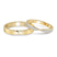 18kt Yellow Gold Everlasting Love Couple Rings (1/5 Ct. Tw.)