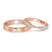 10kt Rose Gold Everlasting Love Couple Rings (1/5 Ct. Tw.)
