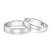 10kt White Gold Forever Love Couple Rings
