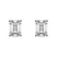 10kt Yellow Gold Flora Four Prong Lab Diamond Stud Earrings
