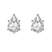 14kt Yellow Gold Flora Four Prong Lab Diamond Stud Earrings