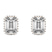 9ct Rose Gold Circa Lab Diamond Stud Earrings