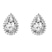 9ct White Gold Circa Lab Diamond Stud Earrings