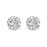 10kt Rose Gold Mriya Love Solitaire Lab Diamond Earrings