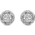 Platinum Luxe Lab Diamond Stud Earrings