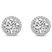 14kt Yellow Gold Solice Lab Diamond Stud Earrings