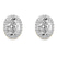 14kt Yellow Gold Solice Lab Diamond Stud Earrings