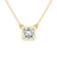 10kt Yellow Gold Classic Bezel Lab Grown Diamond Pendant