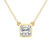 10kt Yellow Gold Classic Bezel Lab Grown Diamond Pendant