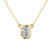9ct Yellow Gold Classic Bezel Lab Grown Diamond Pendant