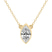 10kt Yellow Gold Classic Bezel Lab Grown Diamond Pendant