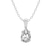 14ct White Gold Martina Solitaire Lab Grown Diamond Pendant