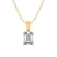 14ct Yellow Gold Martina Solitaire Lab Grown Diamond Pendant