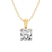 14ct Yellow Gold Martina Solitaire Lab Grown Diamond Pendant