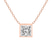 18ct Rose Gold Globe Slider Lab Grown Diamond Pendant