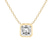 14kt Yellow Gold Globe Slider Lab Grown Diamond Pendant