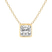 14kt Yellow Gold Globe Slider Lab Grown Diamond Pendant