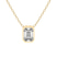 14kt Yellow Gold Globe Slider Lab Grown Diamond Pendant