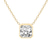 10kt Yellow Gold Globe Slider Lab Grown Diamond Pendant