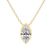 10kt Yellow Gold Globe Slider Lab Grown Diamond Pendant