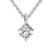 9ct Rose Gold Priscilla Slider Lab Grown Diamond Pendant