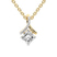 9ct Yellow Gold Priscilla Slider Lab Grown Diamond Pendant