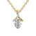 9ct Yellow Gold Priscilla Slider Lab Grown Diamond Pendant