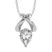 10kt White Gold Adriana Lab Grown Diamond Pendant