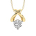 14kt Yellow Gold Adriana Lab Grown Diamond Pendant