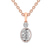 14kt Rose Gold Joan Fashion Lab Grown Diamond Pendant