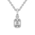 Platinum Joan Fashion Lab Grown Diamond Pendant