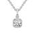 9ct White Gold Joan Fashion Lab Grown Diamond Pendant