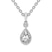 Platinum Joan Fashion Lab Grown Diamond Pendant