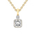 9ct Yellow Gold Joan Fashion Lab Grown Diamond Pendant