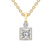 18ct Yellow Gold Joan Fashion Lab Grown Diamond Pendant