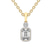 9ct Yellow Gold Joan Fashion Lab Grown Diamond Pendant