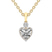 9ct Yellow Gold Joan Fashion Lab Grown Diamond Pendant