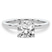 Four Prong Solitaire 2mm Lab Diamond Ring