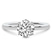 Six Prong Solitaire 2mm Lab Diamond Ring