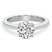 Teagan Solitaire 2mm Lab Diamond Ring